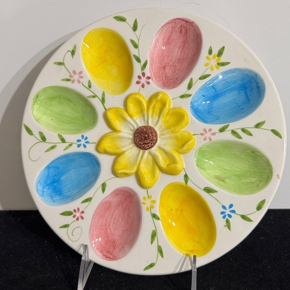 Decorative Ceramic Display Plate - Picture 1 of 3